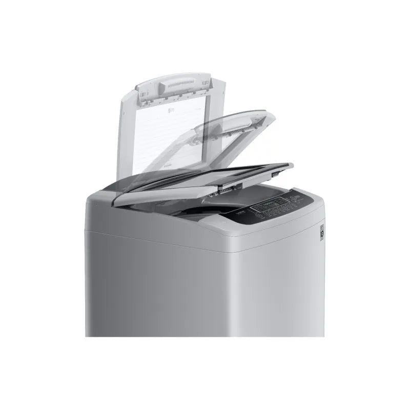 LG Digital Top Load Automatic Washing Machine With Inverter Technology, 18.5 kg, Silver - T185V1NDHT2 LG Digital Top Load Automatic Washing Machine With Inverter Technology, 18.5 kg, Silver - T185V1NDHT2